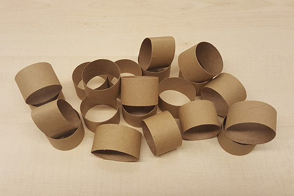 F�llmaterial aus Papierh�lsen f�r sicherer Transport - Bild 5 F�llmaterial